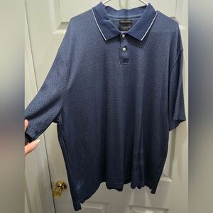 Van Heusen Men's Navy Polo Shirt Xxl